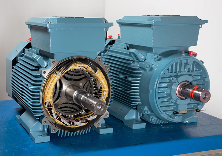 foto ABB es la primera empresa del mundo en ofrecer motores de eficiencia ultra premium IE5 en entornos explosivos.